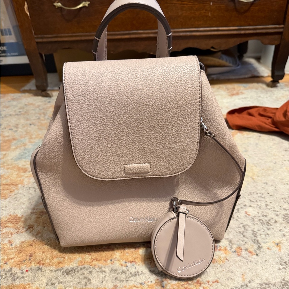 Calvin Klein Women's Beige Backpack